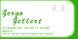 gergo gellert business card